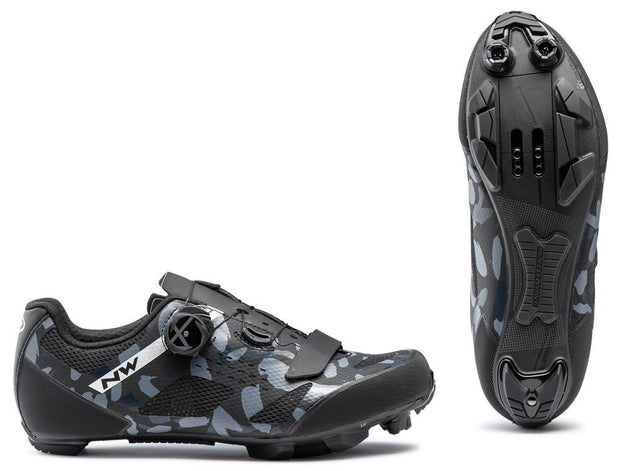 Zapatillas Northwave Razer MTB Negro/Miel | Suela XC10, BOA SLW3, Alta Tracción