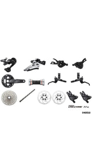 Grupo Shimano Deore M5100 2x11V | 36-26T, 11-42T, MTB Trail & XC, Alta Precisión