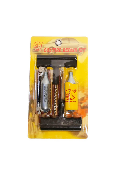 Kit de Reparación Tubeless Thumbs Up | Herramientas + Sellador + CO2 para Neumáticos Sin Cámara