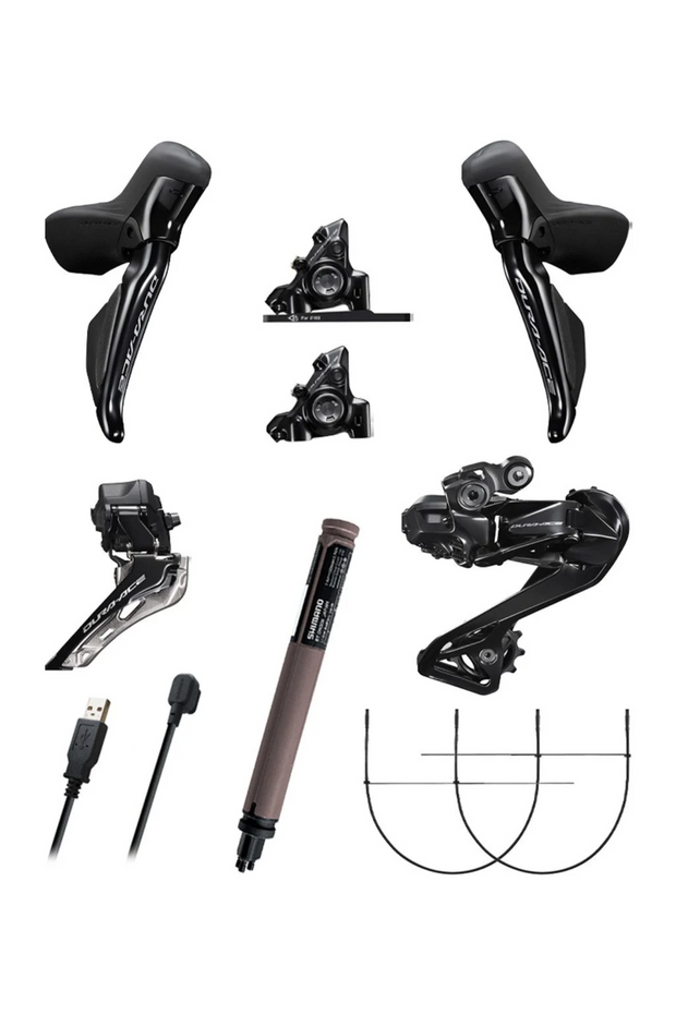Kit Shimano Dura-Ace R9250 Di2 12 Velocidades con Freno de Disco – Cambio Electrónico Inalámbrico para Ruta