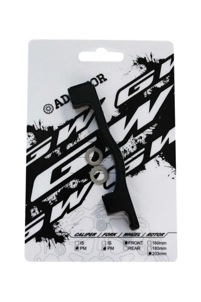 Adaptador de Freno de Disco GW F203 PM-PM – Soporte para Rotores 203 mm | GREGG