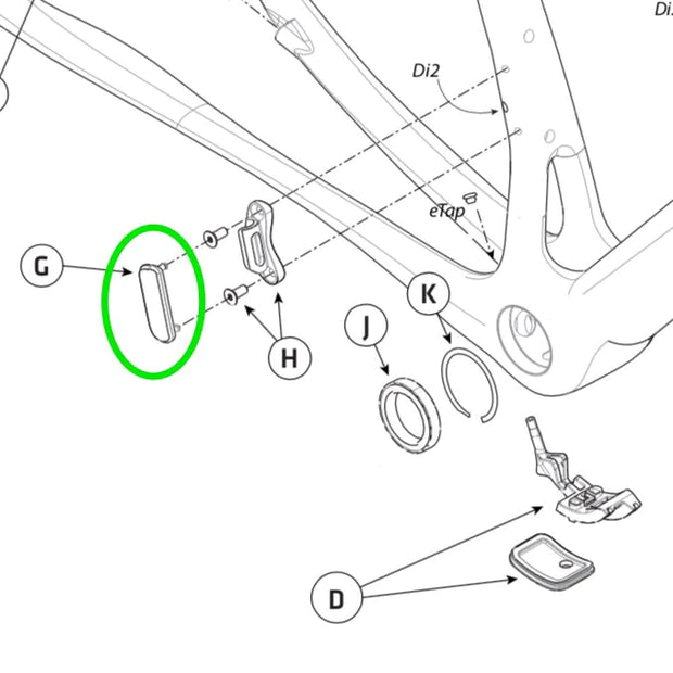 Toptone crb front derailleur