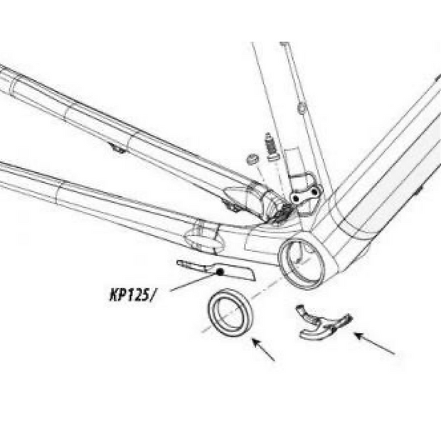 Protector cn chainstay flash