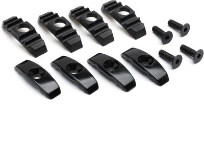 Carbon frame cable guides x4