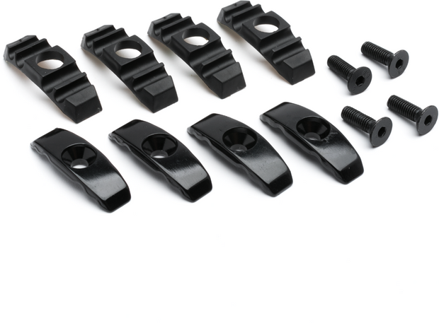 Carbon frame cable guides x4