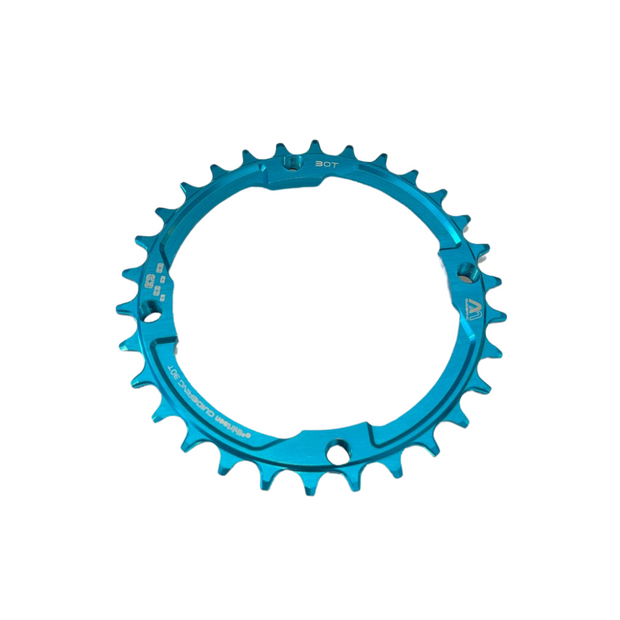 Plato 30 Dientes Azul 104 Mm 1