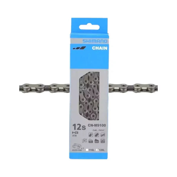 Cadenilla Shimano CN-M9100 XTR – Cadena 12 Velocidades MTB | GREGG