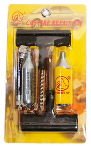 Kit de Reparación Tubeless Thumbs Up | Herramientas + Sellador + CO2 para Neumáticos Sin Cámara